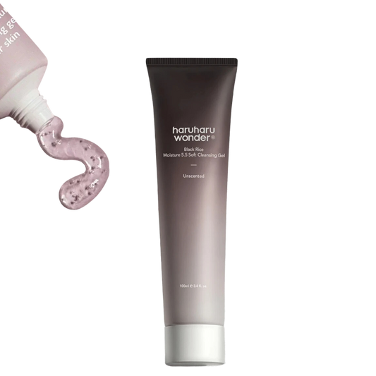 Black Rice Moisture 5.5 Soft Cleansing Gel 100ml-Haru Haru Wonder