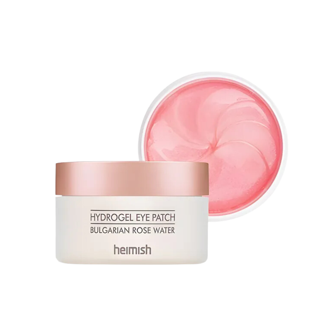 Bulgarian Rose Water Hydrogel Eye Patch  60pcs- Heimish