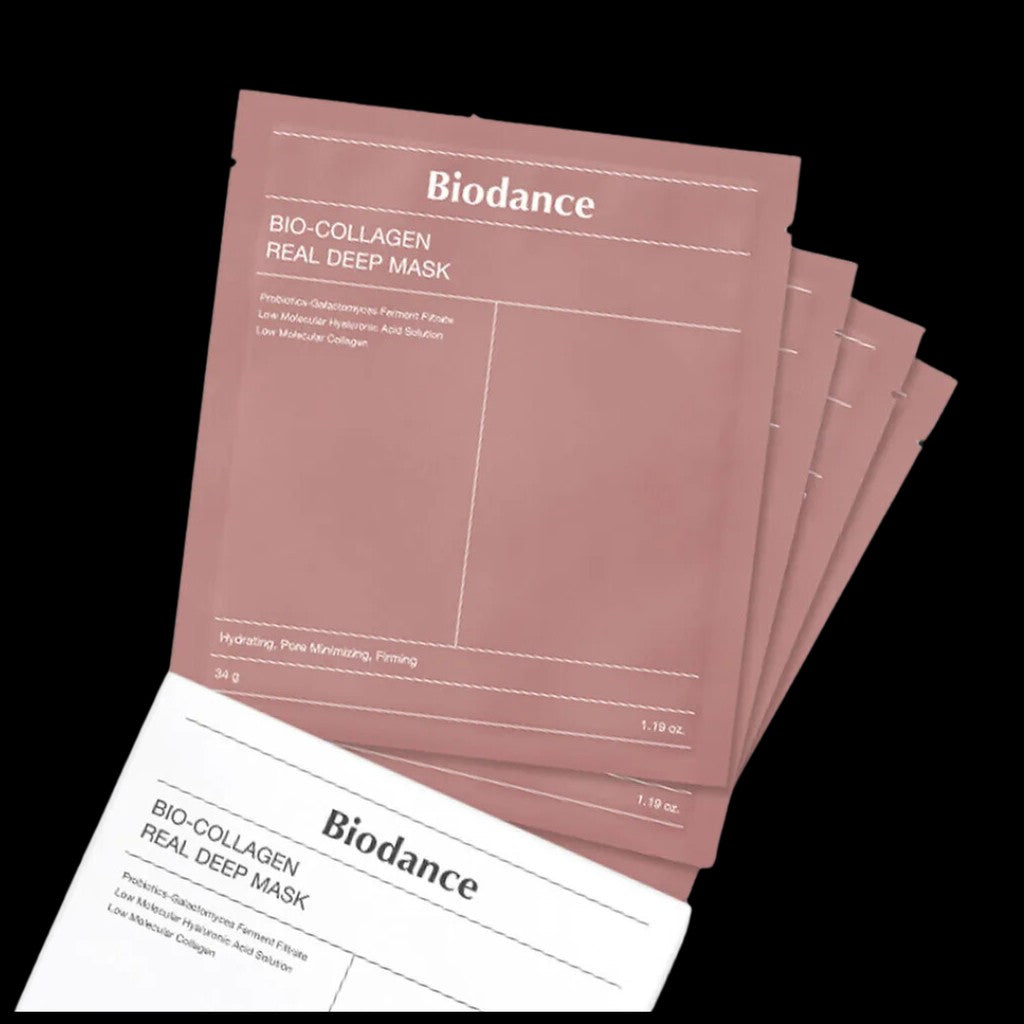 Bio-Collagen Real Deep Mask 4Unidades -BIODANCE