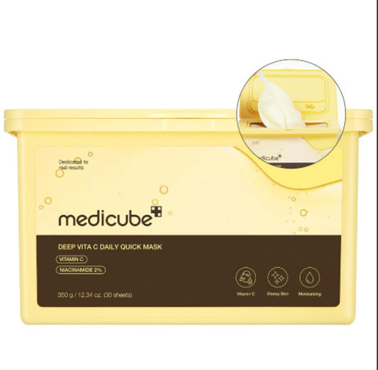 DEEP VITA C DAILY QUICK MASK (30pcs) -MEDICUBE