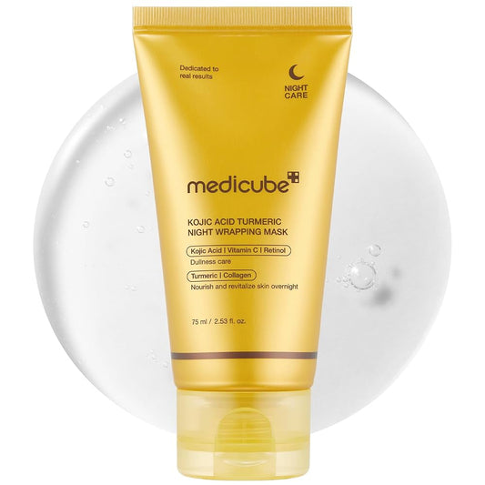 KOJIC ACID TURMERIC NIGHT WRAPPING MASK 75ML-MEDICUBE