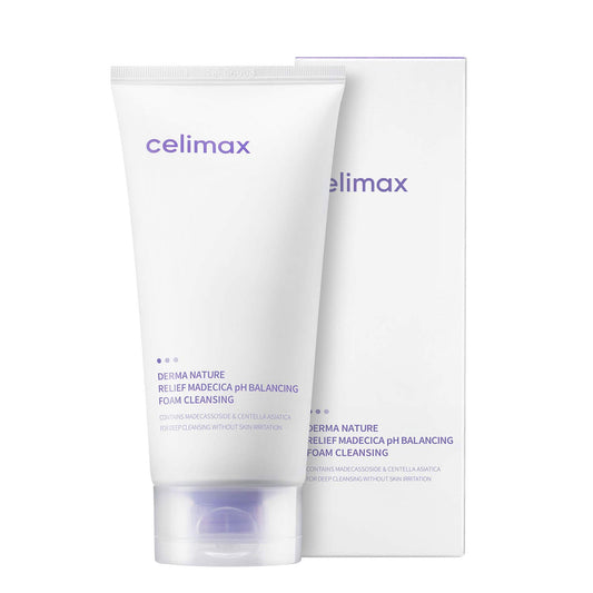 RELIEF MADECICA pH BALANCING FOAM CLEANSING 150ml -CELIMAX
