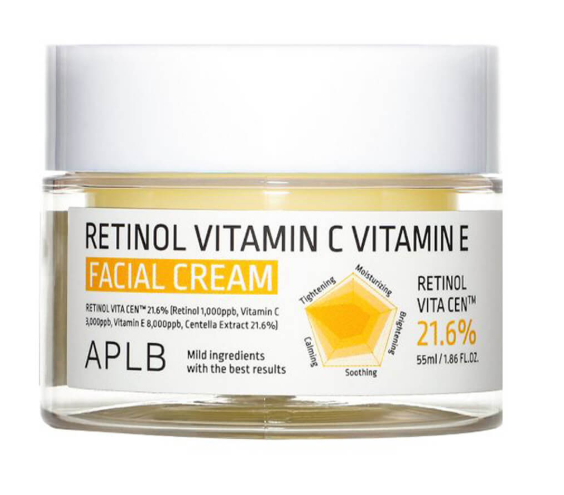 Retinol Vitamin C Vitamin E Facial Cream 55ml_APLB