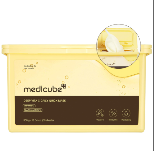 DEEP VITA C DAILY QUICK MASK (30pcs) -MEDICUBE