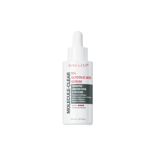 Molecule-Clear 5% Glycolic Acid Serum 30ml-NINELESS