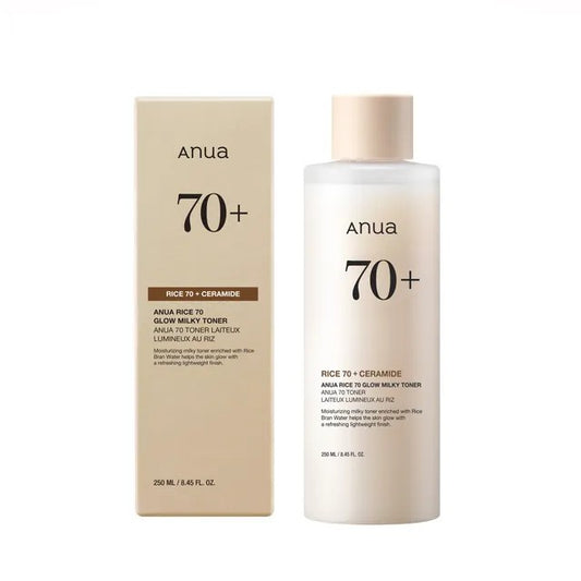 RICE 70 GLOW MILKY TONER 250ml-ANUA