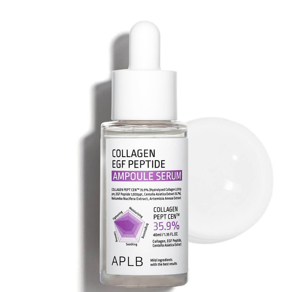 Collagen EGF Peptide Ampoule Serum 40ml-APLB
