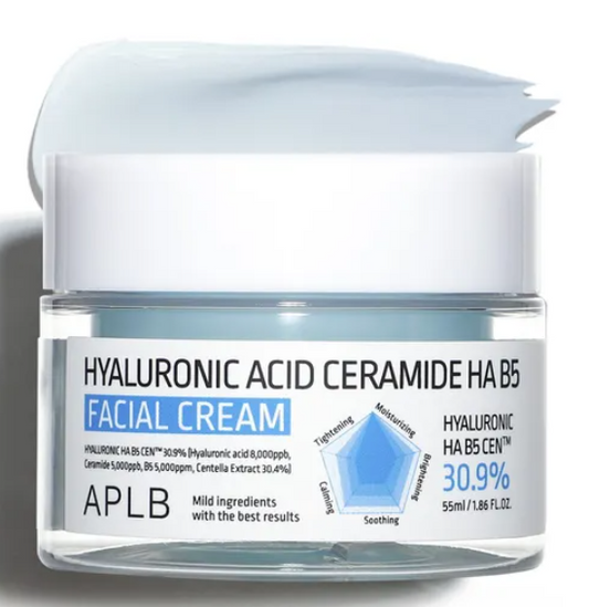Hyaluronic Acid Ceramide HA B5 Facial Cream 55ml-APLB