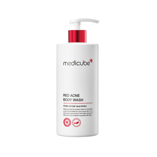 RED ACNE BODY WASH 2.0 400g-Medicube