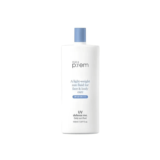 UV defense me Daily Sun Fluid 150ml- 50+ SPF- Makep:rem