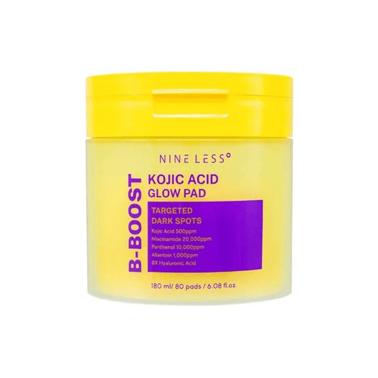 B-Boost Kojjic Acid Glow Toner Pad (80 pads)- NINELESS