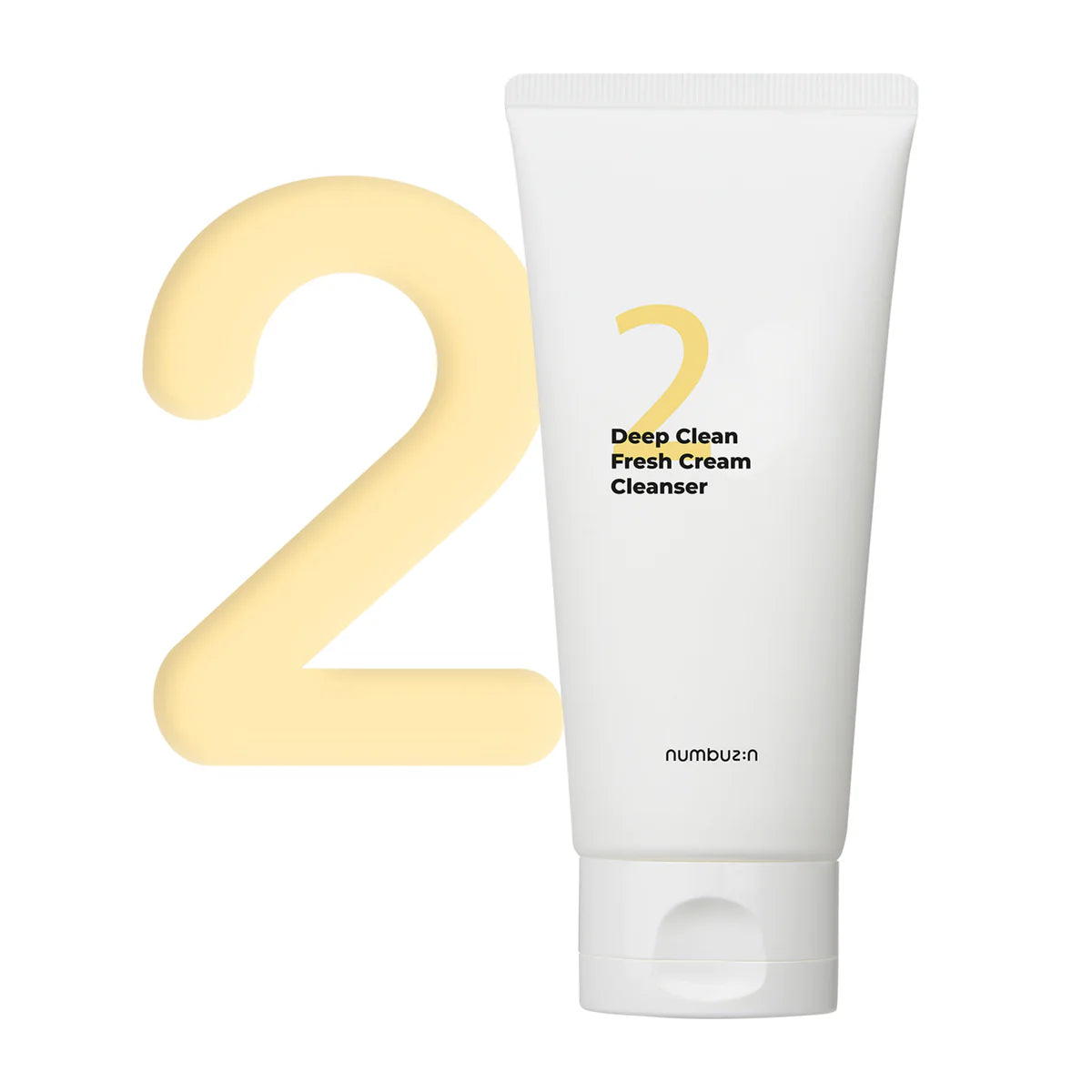 No.2 Deep Clean Fresh Cream Cleanser 120ml-Numbuzin