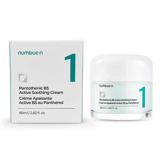 No.1 Pantothenic B5 Active Soothing Cream 80ml-Numbuzin