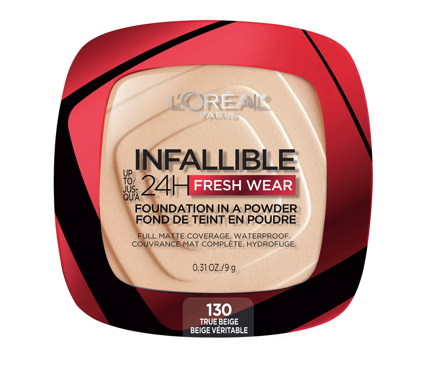 L'Oreal Paris - Maquillaje base en polvo Infallible Fresh Wear, hasta 24H