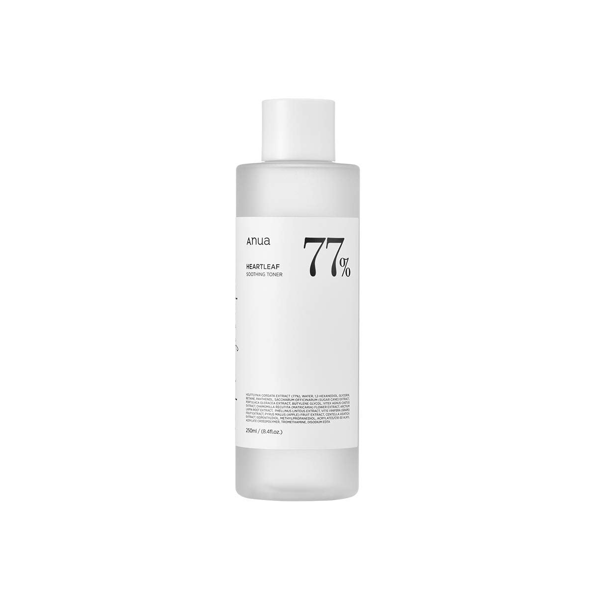 HEARTLEAF 77% SOOTHING TONER 250ml -ANUA