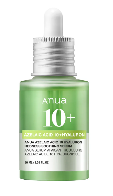 Azelaic Acid 10+ Hyaluron Redness Soothing Serum 30ml-ANUA