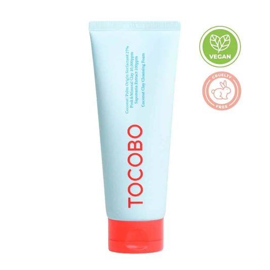 Coconut Clay Cleansing Foam 150ml-Limpiador facial TOCOBO