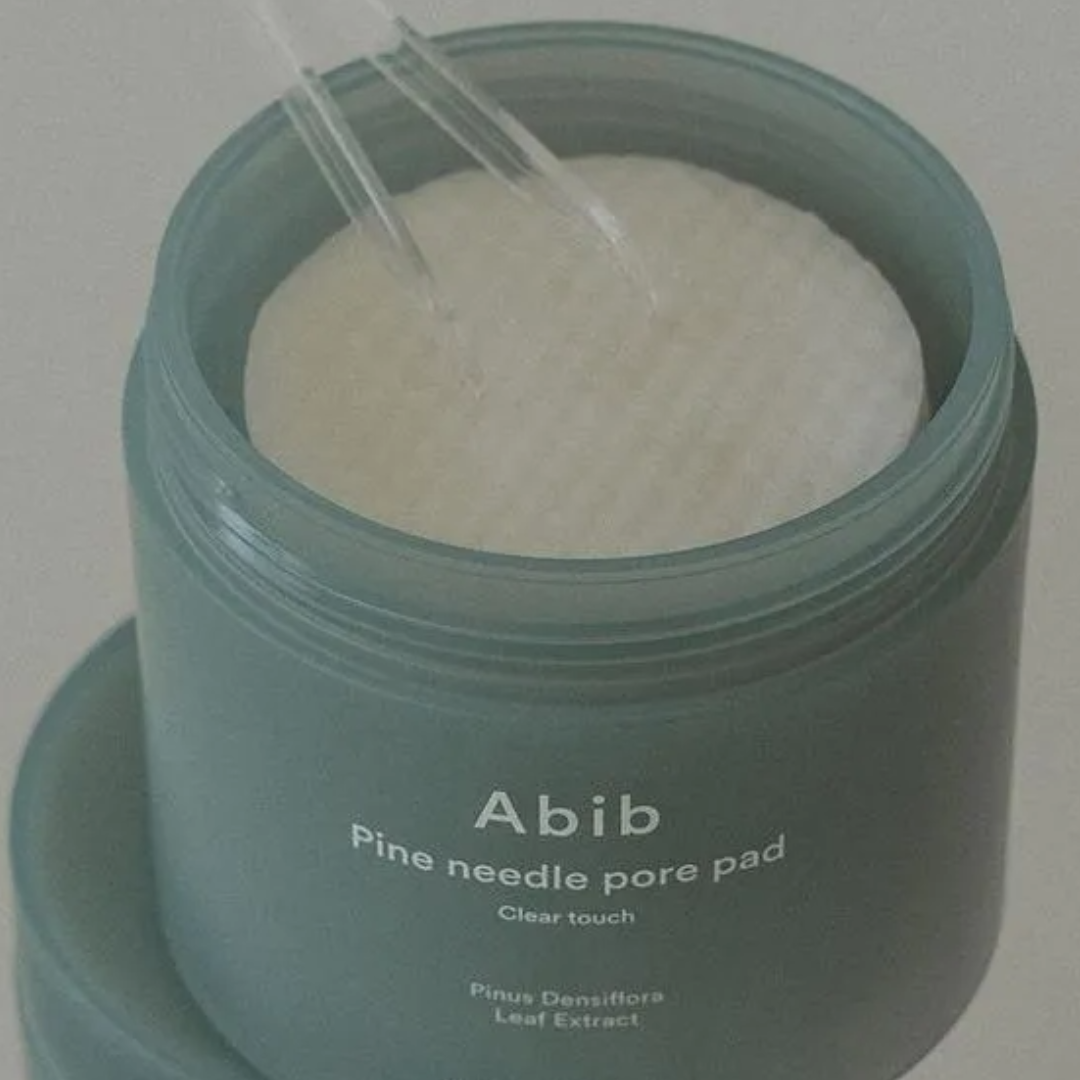 Pine needle pore pad clear touch (60 pads)-Abib