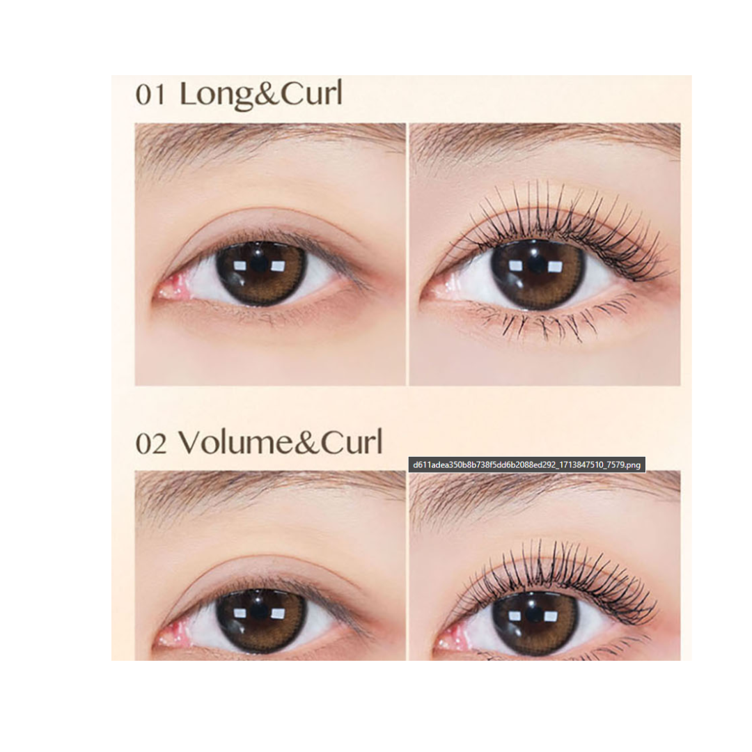 J-CURLING MASCARA 02 volume&curl 24g -FWEE