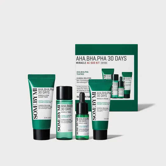 AHA.BHA.PHA 30 Days Miracle AC SOS Kit-SOMEBYME