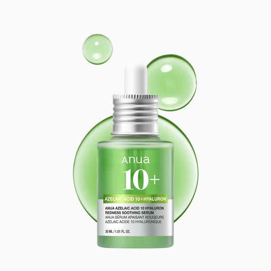 Azelaic Acid 10+ Hyaluron Redness Soothing Serum 30ml-ANUA