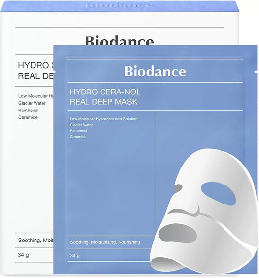 Hydro Cera-nol Real Deep Mask De Biodance - 4 unidades