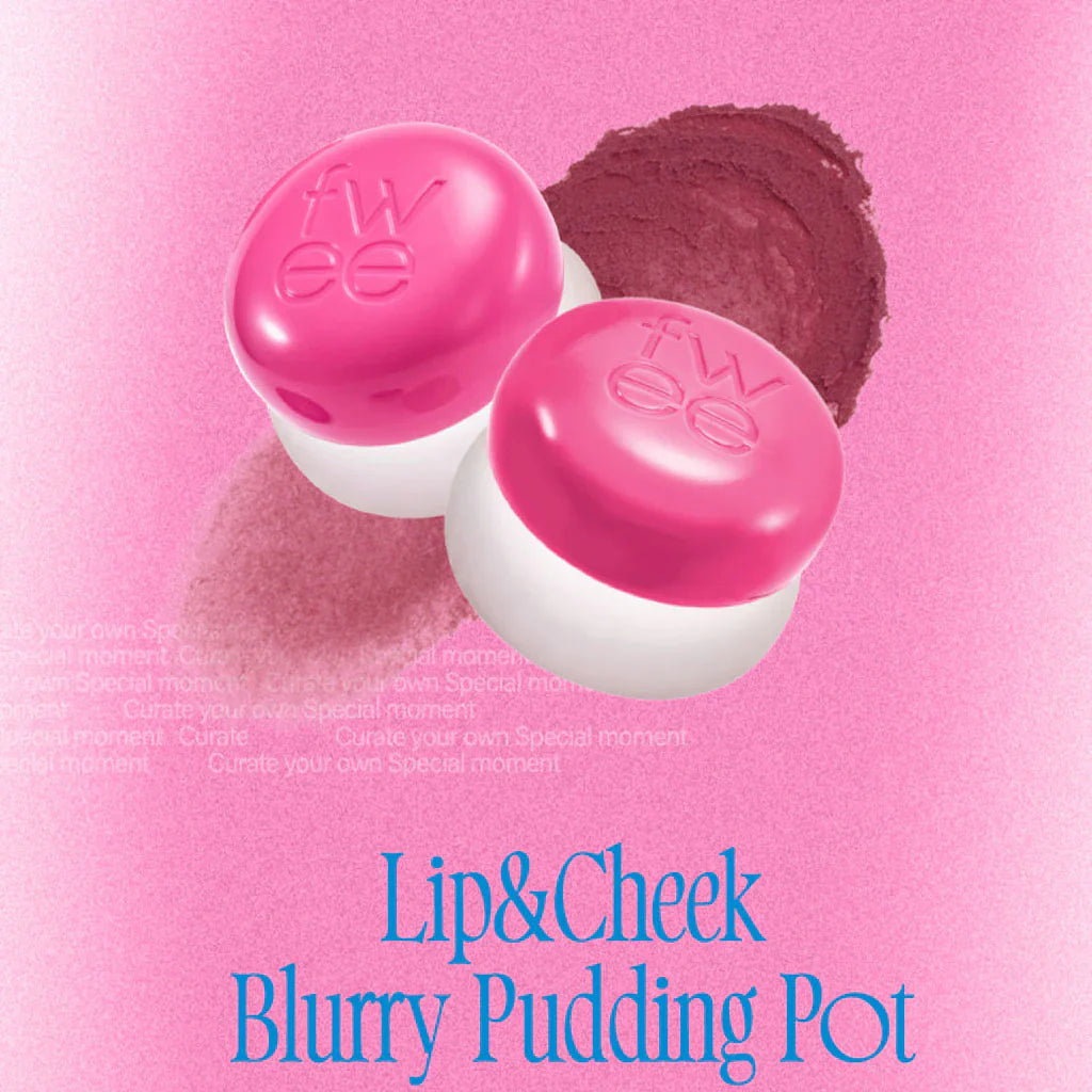 Lip&Cheek Blurry Pudding Pot - FWEE- Rubor