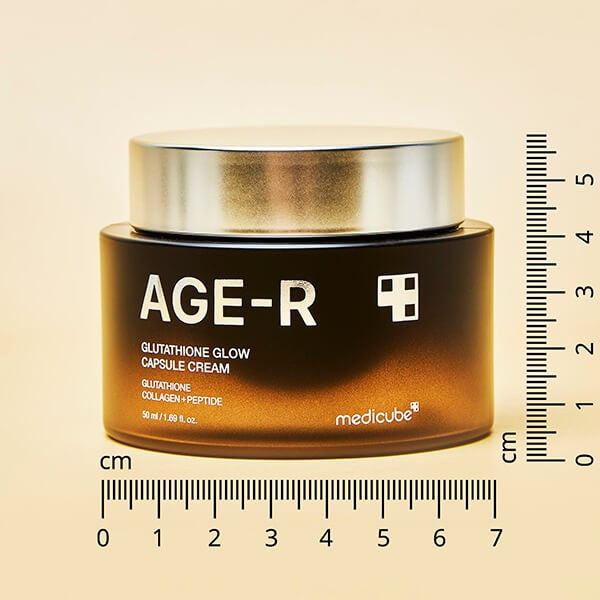 AGE-R GLUTATHIONE GLOW CAPSULE CREAM 50ml- MEDICUBE CREMA ANTI EDAD